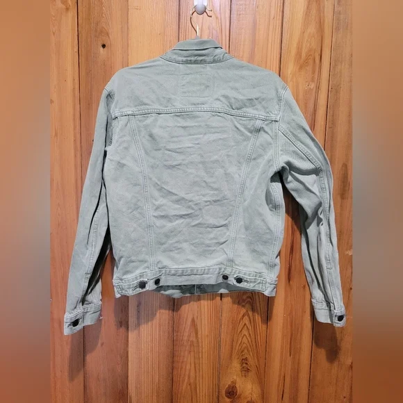 Levi's Light Green Denim Jacket - Picture 4 of 13